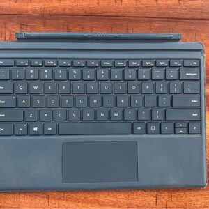 Microsoft Dark Gray Keyboard with Trackpad